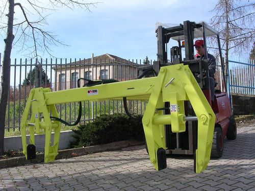 Pinza idraulica per carrello elevatore - PITV - mdbsrl - di tubi / doppia