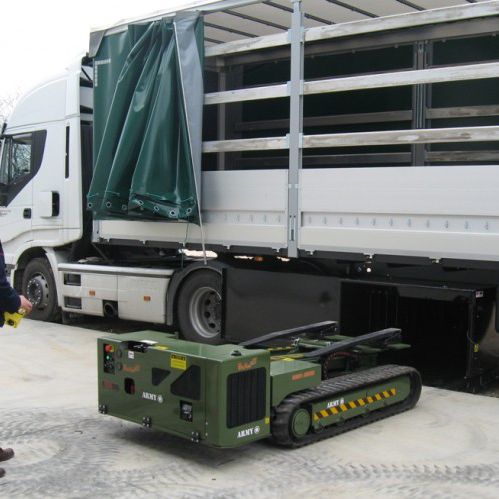 Carrello elevatore diesel - Pocket Lift - mdbsrl - a timone con guida da terra / per movimentazione / cingolato