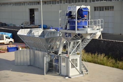 Centrale di betonaggio mobile - FAST 500 S - EUROMECC