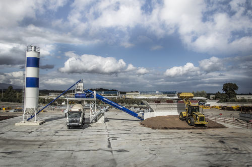 Centrale di betonaggio mobile - FAST 1500 B - EUROMECC
