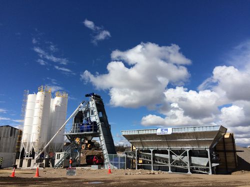 Centrale di betonaggio mobile - FAST 2500 S - EUROMECC