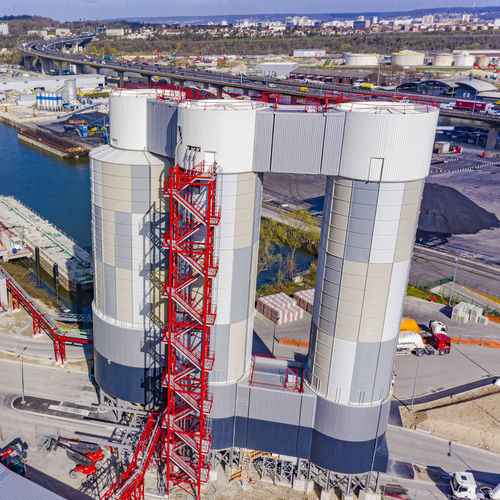 Silo a fondo conico - EUROMECC - per cemento / galvanizzato / per applicazioni marine