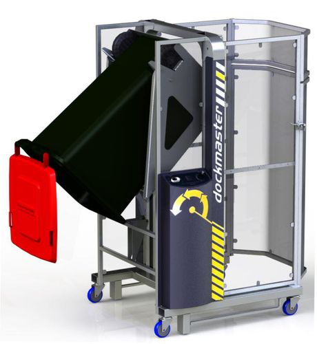Ribaltatore per cassonetti - 80 - 240 l, max. 700 mm | Dockmaster - Simpro Handling Equipment