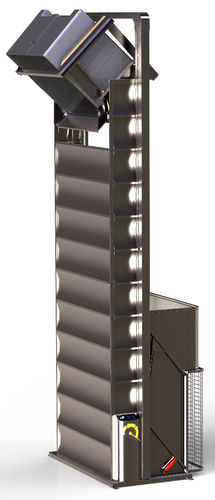 Sistema di svuotamento per fusti - 120 - 1100 l, max. 2 700 mm | MegaDumper® - Simpro Handling Equipment