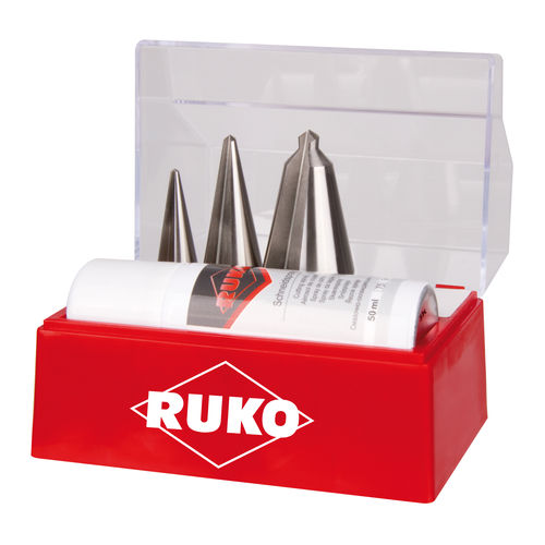 Set di punte integrale - 101009 - RUKO GmbH Präzisionswerkzeuge - per materie plastiche / per ghisa / per ottone