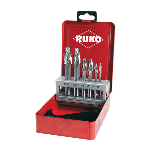 Svasatore integrale - 10245 series - RUKO GmbH Präzisionswerkzeuge - a filettare / di sbavatura / HSS