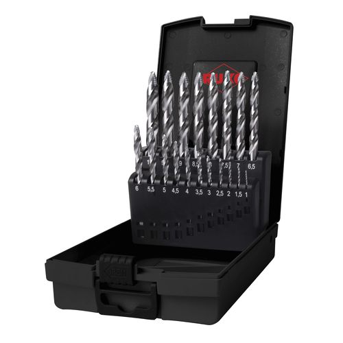 Set di punte elicoidale - FLOWSTEP® 25921 series - RUKO GmbH Präzisionswerkzeuge - integrale / per acciaio / per alluminio
