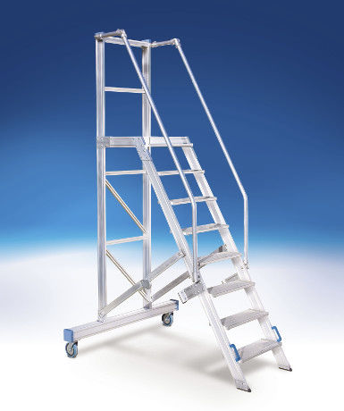 Scaletta avvolgibile - 10102 series - European Special Ladders, S.A. (ESLA) - su ruota / portatile / fissa