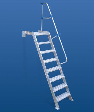 Scaletta fissa - 10200 series - European Special Ladders, S.A. (ESLA) - in alluminio