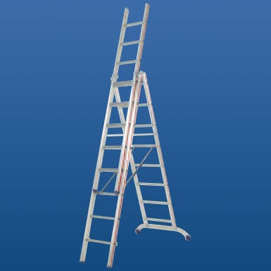 Scala da appoggio in alluminio - 6047 series - European Special Ladders, S.A. (ESLA) - scorrevole / multifunzione