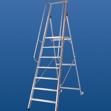 Scaletta portatile - 8081 series - European Special Ladders, S.A. (ESLA) - in alluminio