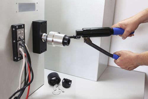 Punzonatore idraulico - icotek GmbH & Co. KG - manuale / di tubi