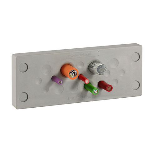 Piastra di ingresso cavi IP66 - KEL-DPU series  - icotek GmbH & Co. KG - IP65 / IP55 / IP54