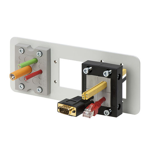 Piastra di ingresso cavi IP65 - FP  series - icotek GmbH & Co. KG - IP55 / IP54 / flangiata