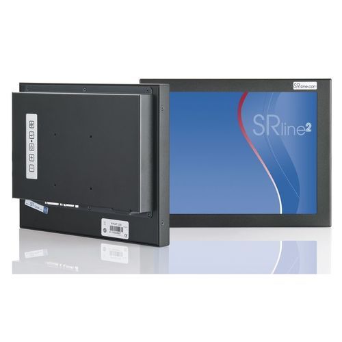 Monitor digitale - M-FLAT 12/8 - SR SYSTEM-ELEKTRONIK GmbH - industriale / per applicazioni mobili / 12"