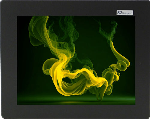 Monitor con retroilluminazione a LED - R-FLAT 10/8-M - SR SYSTEM-ELEKTRONIK GmbH - industriale / 10.4" / 1024 x 768