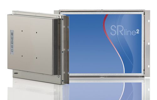 Monitor touch screen - OM-FLAT 15/8 Touch - SR SYSTEM-ELEKTRONIK GmbH - 15" / 1024 x 768 / open frame
