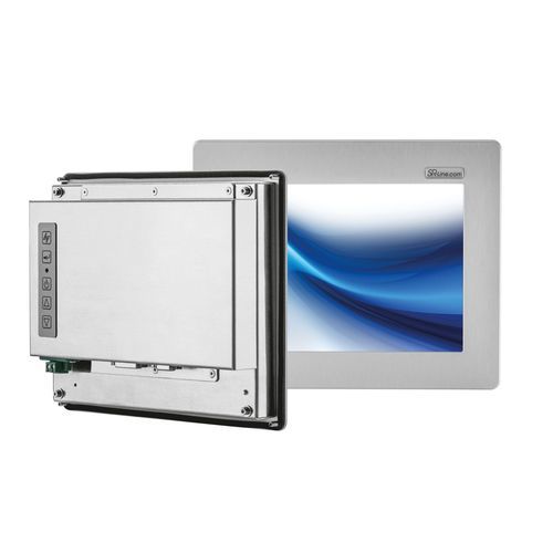 Monitor touch screen - R-FLAT 08/8-M Touch - SR SYSTEM-ELEKTRONIK GmbH - con retroilluminazione a LED / 8.4" / 800 x 600