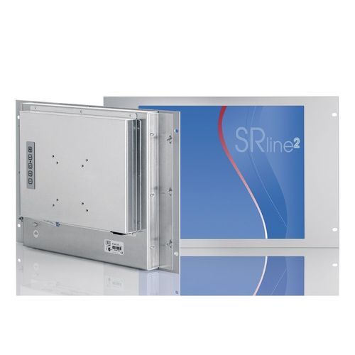 Monitor touch screen - R-FLAT 17/5 Touch - SR SYSTEM-ELEKTRONIK GmbH - 17" / 1280 x 1024 / su rack 19"