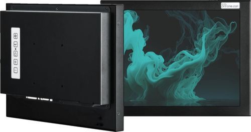 Monitor con touch screen resistivo - M-FLAT 12/8 Touch - SR SYSTEM-ELEKTRONIK GmbH - touch screen / LCD / con touch screen multitouch