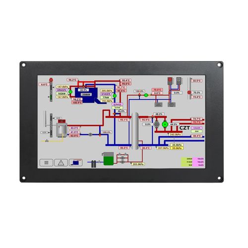 Panel PC TFT LCD - APT4015A - AMiT, spol. s r.o. - con touch screen resistivo / 15,6" / 1366 x 768