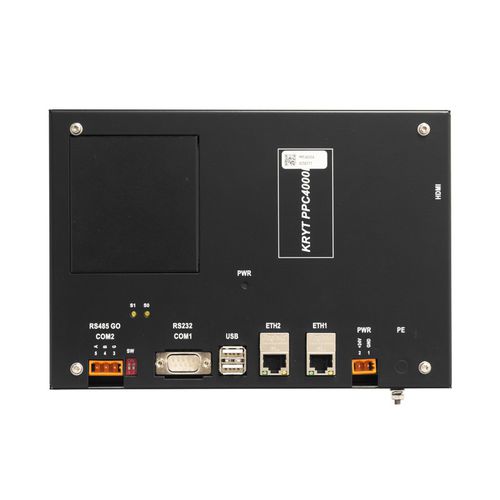 Computer embedded - PPC4000A - AMiT, spol. s r.o. - su guida DIN / Intel® Atom E3815 / HDMI