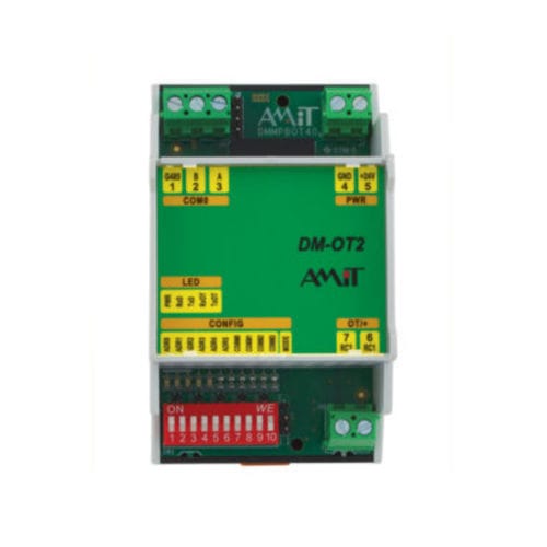 Convertitore di comunicazione - DM-OT2 - AMiT, spol. s r.o. - di protocolli / RS-485 / Modbus RTU