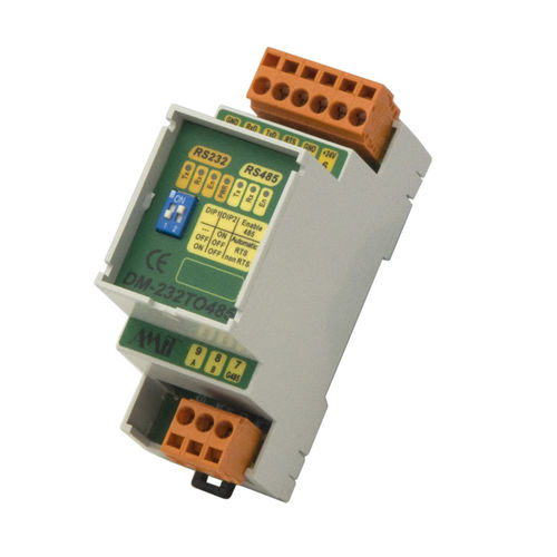 Convertitore di comunicazione - DM-232TO485 - AMiT, spol. s r.o. - RS-232 / RS-485 / su guida DIN