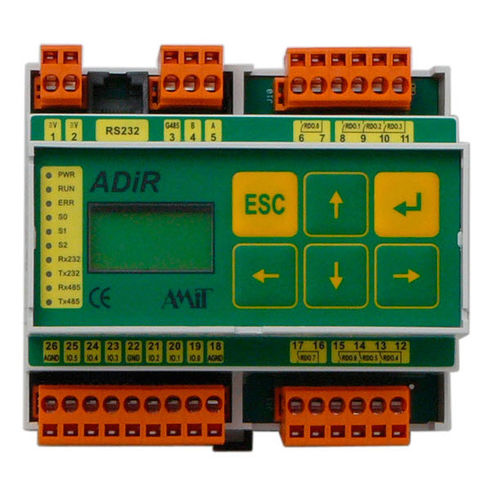 PLC compatto - ADiR - AMiT, spol. s r.o. - box / su guida DIN / con I/O integrati