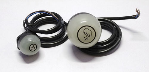 Manopola non filettata - CC30T - COMITRONIC - BTI - a fungo / in policarbonato / indicatore