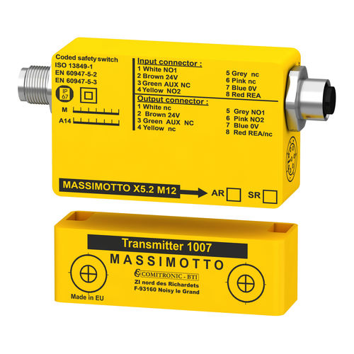 Interruttore di sicurezza - MASSIMOTTO X5 series - COMITRONIC - BTI - unipolare / SIL 2 / IP67