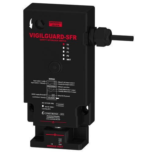 Sistema di chiusura di sicurezza per porta - VIGILGUARD-SFR - COMITRONIC - BTI