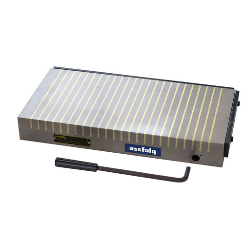 Piano magnetico a magneti permanenti - Permamax - Assfalg GmbH - rettangolare / per fresatura