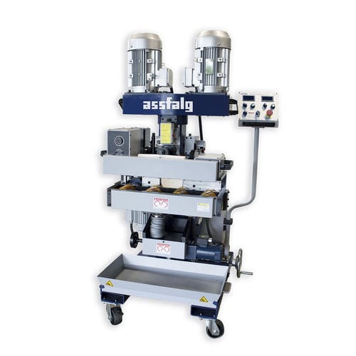 Smussatrice elettrica - A316 - Assfalg GmbH - mobile / di preprarazione alla saldatura / per lamiere