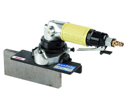 Smussatrice-sbavatrice pneumatica - ASO 312 - Assfalg GmbH - portatile / per contorni / per bordo diritto