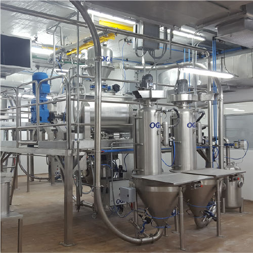 Sistema di trasporto pneumatico per alimentatore - OGA SISTEMVAC - per polveri / per granuli / per prodotti chimici
