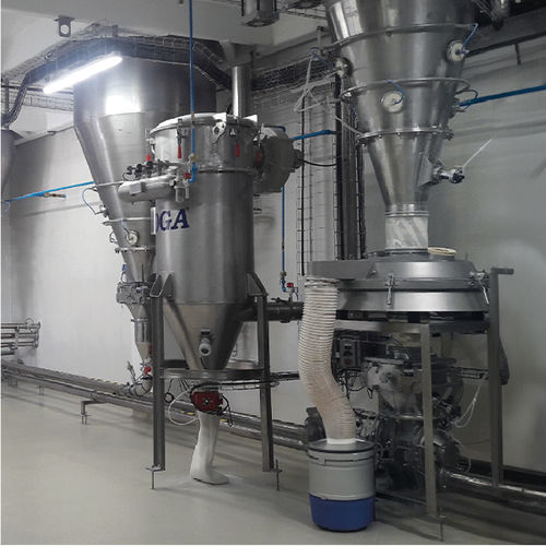 Sistema di trasporto pneumatica - OGA SISTEMVAC - per l'industria agroalimentare / per l'industria farmaceutica / per pulverulenti