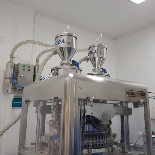 Sistema di alimentazione pneumatico - OGA SISTEMVAC - per macchina per imballare per l'industria farmaceutica