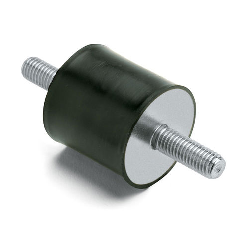 Supporto antivibrazione cilindrico - MM series - GeTech - in elastomero / metallico / tipo A
