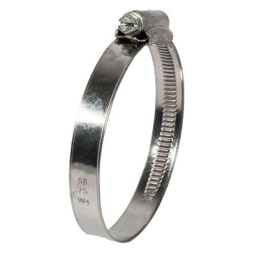 Fascetta stringitubo in acciaio inossidabile - FSTX - GSTX series - GeTech - a vite senza fine / a nastro / rinforzata
