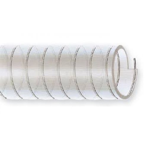 Tubo flessibile per prodotti alimentari - T03SP/ACC   - GeTech - in acciaio / in PVC / di aspirazione