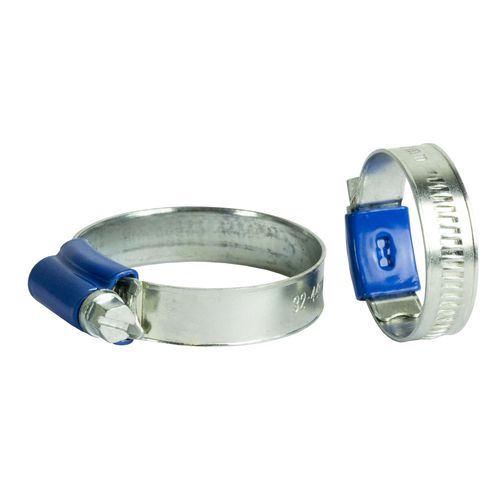 Fascetta stringitubo in acciaio zincato - FSA - GSA series - GeTech - a vite / a nastro / grande potenza