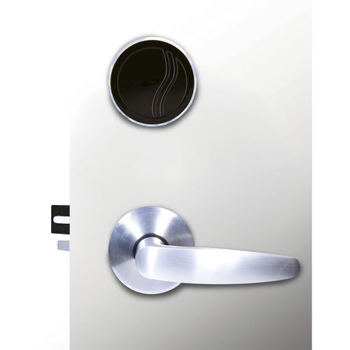Serratura a chiave - Saflok Quantum RFID - dormakaba - elettronica / per porta / in ottone