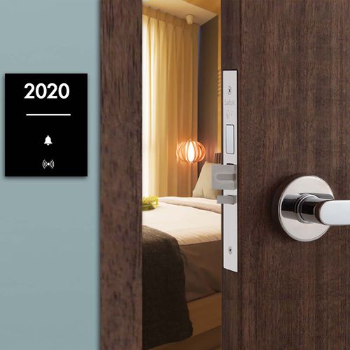Serratura elettronica - Saflok SR3  - dormakaba - per porta / in ottone / filomuro