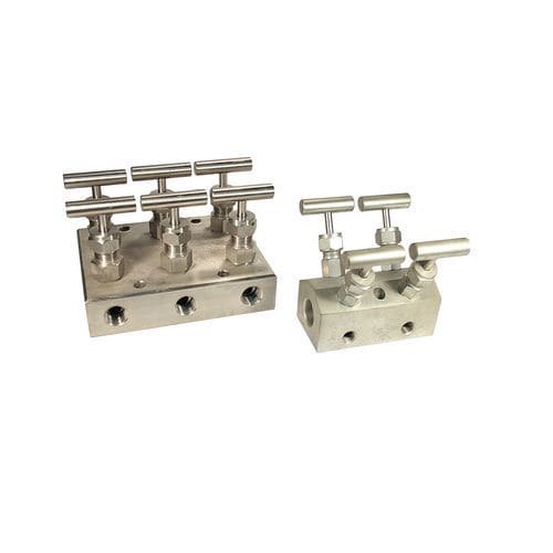 Manifold multicanale - Redfluid SL - in acciaio inossidabile / di ripartizione / per aria