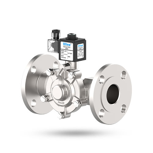 Elettrovalvola a diaframma - PCN series  - UFLOW AUTOMATION - a comando assistito / a 2 vie / NC