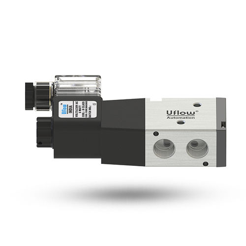 Distributore pneumatico a cassetto - DCC series - UFLOW AUTOMATION - ad azionamento pneumatico / a 3/2 vie / normalmente chiusa