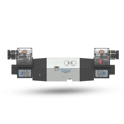 Distributore pneumatico a cassetto - DCC- K1RV1 - UFLOW AUTOMATION - con azionamento manuale / a 3/2 vie / a 5/2 vie