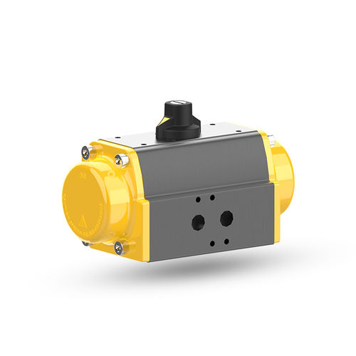 Attuatore pneumatico - UFLOW AUTOMATION - rotativo / con pignone e cremagliera / a effetto semplice