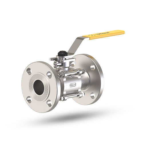 Valvola a sfera flottante - JC - UFLOW AUTOMATION - a leva / di controllo / con flangia